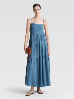 Cupro "Rivera" Dress