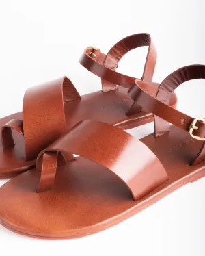 Diagonal Strap Sandals