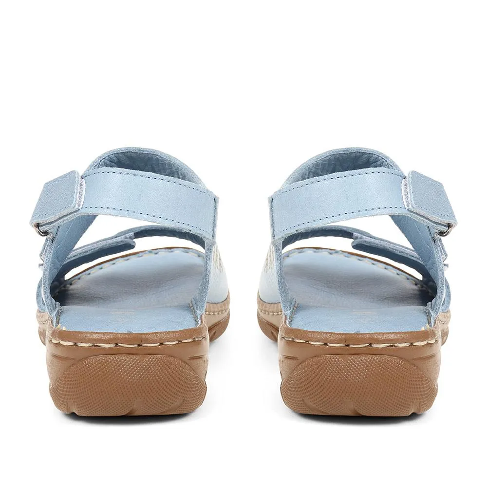 Dual Strap Embellished Sandals - DRTMA37015 / 324 735