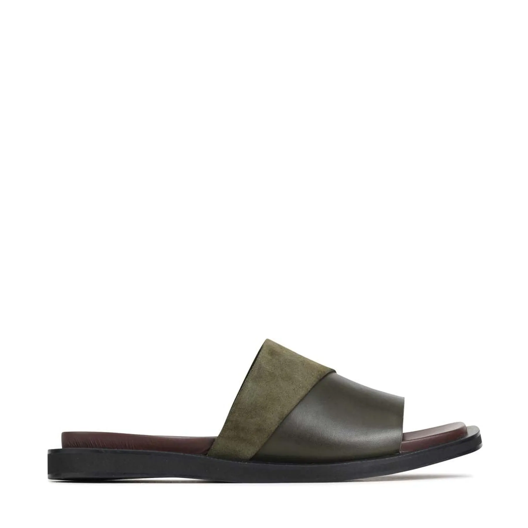 MONSE SLIDE SANDALS LEATHER