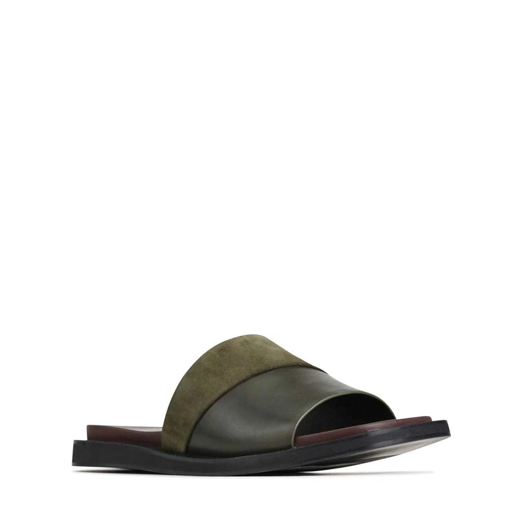 MONSE SLIDE SANDALS LEATHER