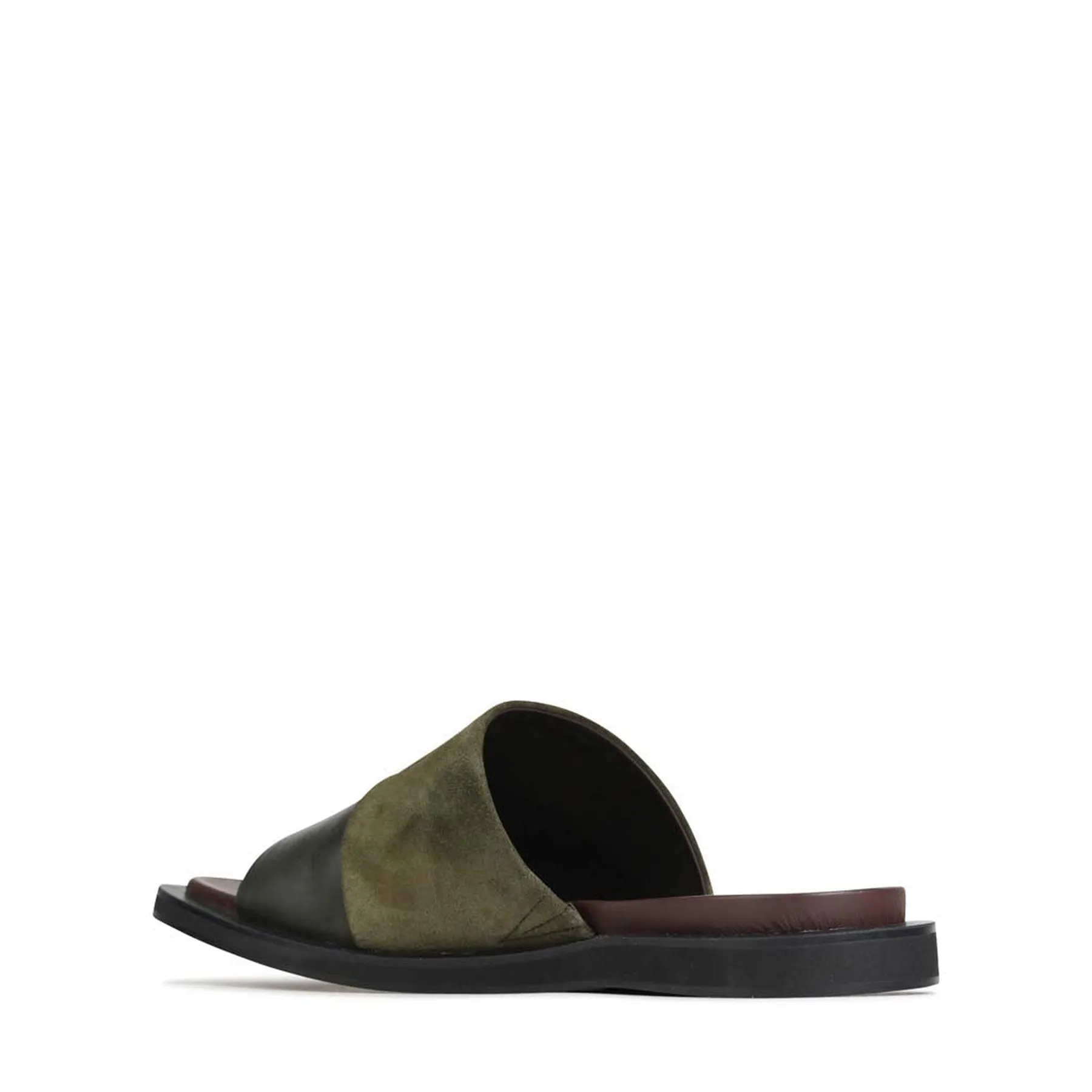 MONSE SLIDE SANDALS LEATHER